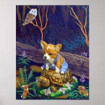Pembroke Welsh Corgi Poster Print