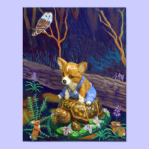 Pembroke Welsh Corgi Poster Print