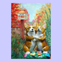 Pembroke Welsh Corgi Poster Print