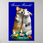 Pembroke Welsh Corgi Poster print