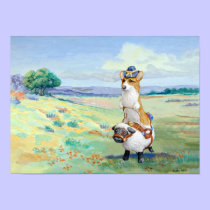 Pembroke Welsh Corgi Poster Print