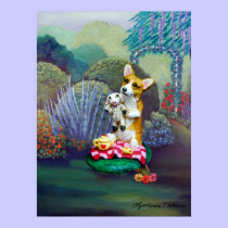 Pembroke Welsh Corgi Poster Print