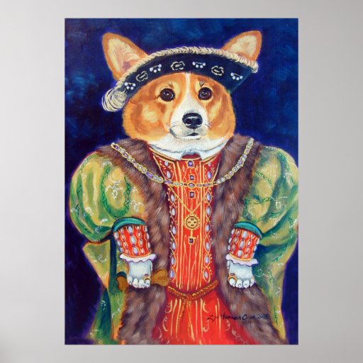 Pembroke Welsh Corgi Poster Print