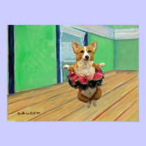 Pembroke Welsh Corgi Print Poster