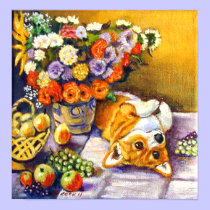 Pembroke Welsh Corgi Print Poster