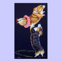 Pembroke Welsh Corgi Print Poster