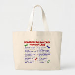 PEMBROKE WELSH CORGI Property Laws 2 Bag