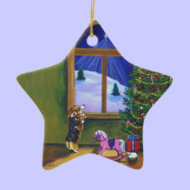 Pembroke Welsh Corgi Star Ornament ornaments