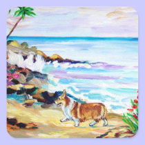 Pembroke Welsh Corgi Sticker stickers