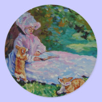 Pembroke Welsh Corgi Sticker stickers