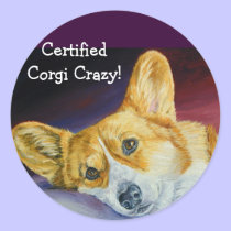 Pembroke Welsh Corgi Stickers stickers