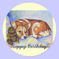 Pembroke Welsh Corgi Stickers stickers