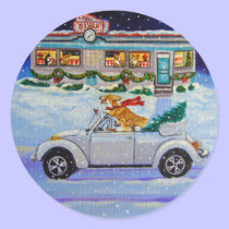 Pembroke Welsh Corgi Stickers stickers