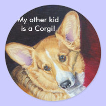 Pembroke Welsh Corgi Stickers stickers