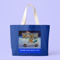 Pembroke Welsh Corgi Tote Bag bags