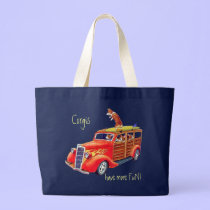 Pembroke Welsh Corgi Tote Bags bags