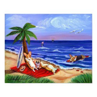 Pembroke Welsh Corgi Wall Print print