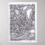 Pen and Ink Drawing : "String" Posters