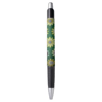 Pen, Grip - Afghan Daisy Pattern