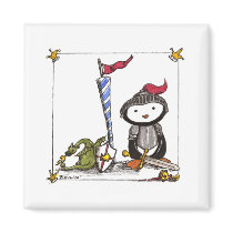 Pen Knight Fridge Magnets