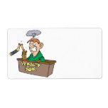 Penalty Box Shipping Label