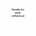 Penalty for early withdrawal (bank name on back) t-shirts by catapultdesign Penalty for early withdrawal (bank name on back) t-shirts