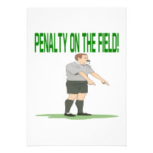 Penalty On The Field Custom Announcement