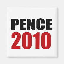 PENCE 2010 REFRIGERATOR MAGNET