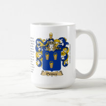 Pence, the Origin, the Meaning and the Crest Mugs