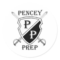 Pencey Prep Round Sticker