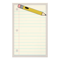 Pencil and Paper Stationery stationery