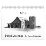 PENCIL ART, DRAWINGS: CALENDAR: Joyce Geleynse