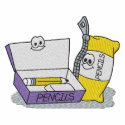 Pencil Box and Bag embroidered shirts