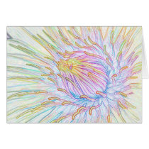 Pencil Crayon Lily cards