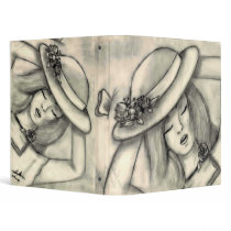 pencil drawing sleeping girl binders by HebaFQ pencil drawing sleeping girl binders