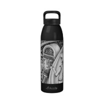 Pencil drawing - The first place water bottles