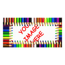 pencil frame photo cards by M_Cavet pencil frame photo cards