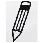 pencil icon flyer