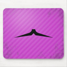 Pencil Mustache Mousepads