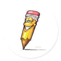 Pencil stickers by FunGraphix Pencil stickers
