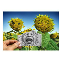 Pencil Vs Camera - Baby Scream Print