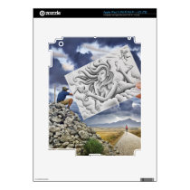 Pencil Vs Camera - Goddess iPad 3 Decals