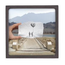 Pencil Vs Camera - Lovers Premium Trinket Box