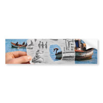 Pencil Vs Camera - Mermaid Bumper Sticker