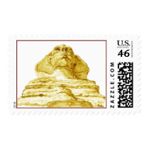PENCILED SPHYNX postage by nefera PENCILED SPHYNX postage