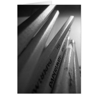 Pencils Card by PetalsNRoaches