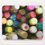 pencils mouse pad