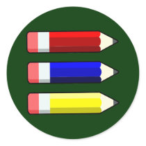 Pencils Stickers by MissMissyLue Pencils Stickers
