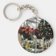 "Pending Impatiens" Keychain