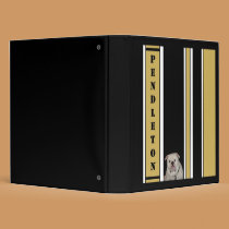 Pendleton Bulldog Binder in Black binders